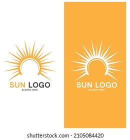 Sun Vector illustration Icon Logo Template design