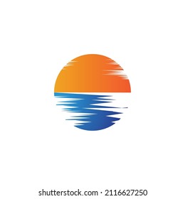 Sun Vector illustration Icon Logo Template design