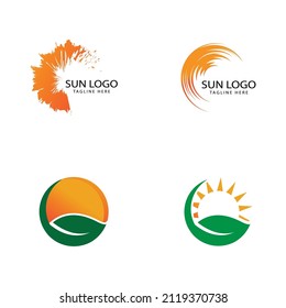 Sun Vector illustration Icon Logo Template design