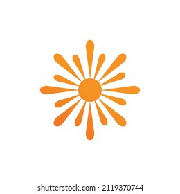 Sun Vector illustration Icon Logo Template design