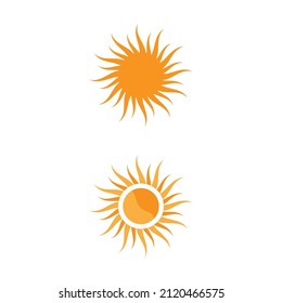Sun Vector illustration Icon Logo Template design