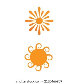 Sun Vector illustration Icon Logo Template design