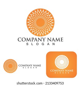 Sun Vector illustration Icon Logo Template design
