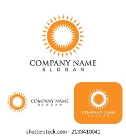 Sun Vector illustration Icon Logo Template design