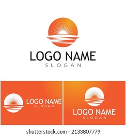 Sun Vector illustration Icon Logo Template design