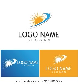 Sun Vector illustration Icon Logo Template design