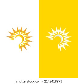 Sun Vector illustration Icon Logo Template design