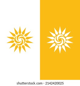 Sun Vector illustration Icon Logo Template design