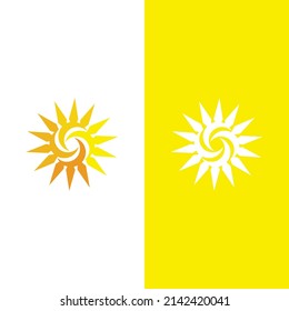 Sun Vector illustration Icon Logo Template design