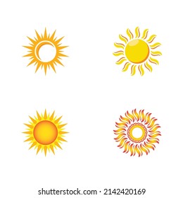 Sun Vector illustration Icon Logo Template design