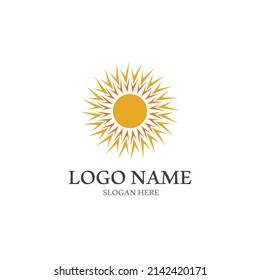 Sun Vector illustration Icon Logo Template design