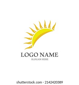 Sun Vector illustration Icon Logo Template design
