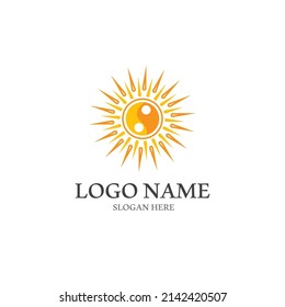 Sun Vector illustration Icon Logo Template design