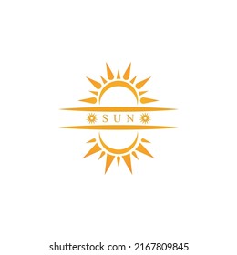 Sun Vector illustration Icon Logo Template design