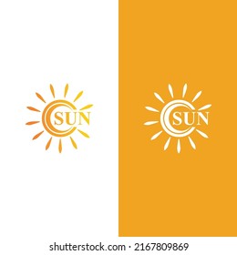 Sun Vector illustration Icon Logo Template design