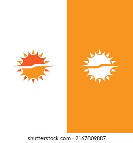 Sun Vector illustration Icon Logo Template design