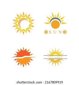 Sun Vector illustration Icon Logo Template design