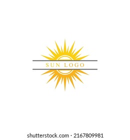 Sun Vector illustration Icon Logo Template design