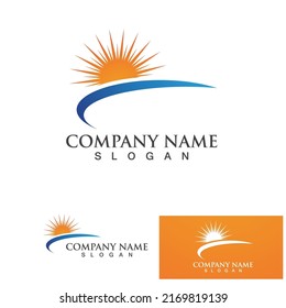 Sun Vector illustration Icon Logo Template design
