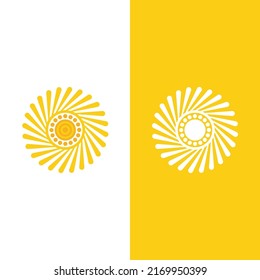 Sun Vector illustration Icon Logo Template design