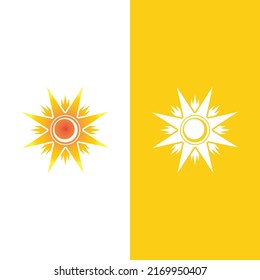 Sun Vector illustration Icon Logo Template design