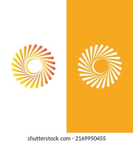 Sun Vector illustration Icon Logo Template design
