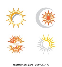 Sun Vector illustration Icon Logo Template design