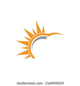Sun Vector illustration Icon Logo Template design
