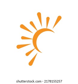 Sun Vector illustration Icon Logo Template design