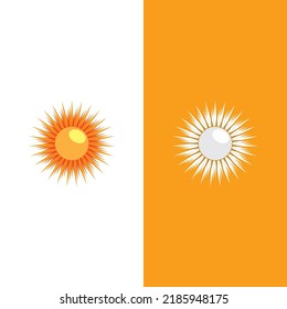 Sun vector illustration icon logo template design