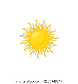 Sun vector illustration icon logo template design