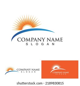 Sun Vector illustration Icon Logo Template design