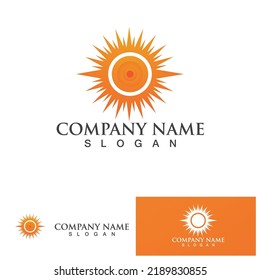 Sun Vector illustration Icon Logo Template design
