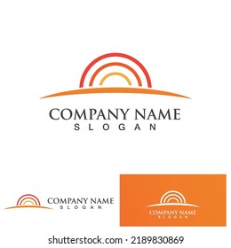 Sun Vector illustration Icon Logo Template design