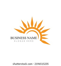 Sun Vector illustration Icon Logo Template design