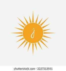 Sun Vector illustration Icon Logo Template design