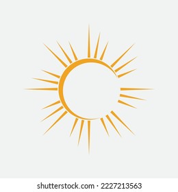 Sun Vector illustration Icon Logo Template design