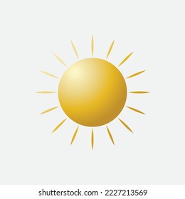 Sun Vector illustration Icon Logo Template design