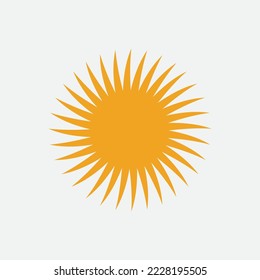 Sun Vector illustration Icon Logo Template design