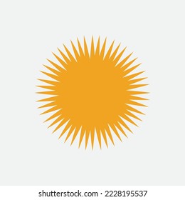 Sun Vector illustration Icon Logo Template design