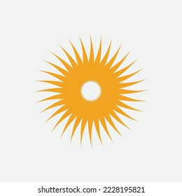 Sun Vector illustration Icon Logo Template design