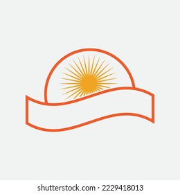 Sun Vector illustration Icon Logo Template design