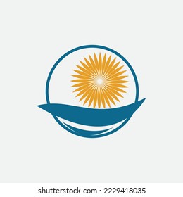 Sun Vector illustration Icon Logo Template design