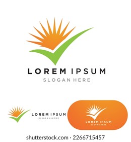 Sun Vector illustration Icon Logo Template design