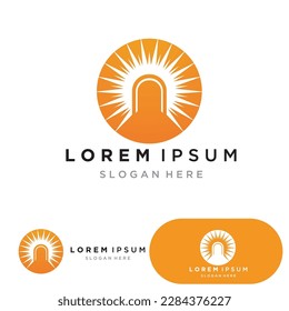 Sun Vector illustration Icon Logo Template design