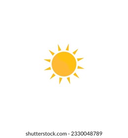 Sun Vector illustration Icon Logo Template element symbol simple and design