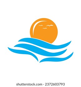 Sun Vector illustration Icon Logo Template design