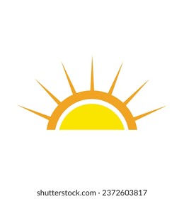 Sun Vector illustration Icon Logo Template design
