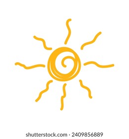 Sun Vector illustration Icon Logo Template design