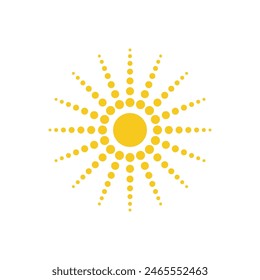 Sun Vector illustration Icon Logo Template design